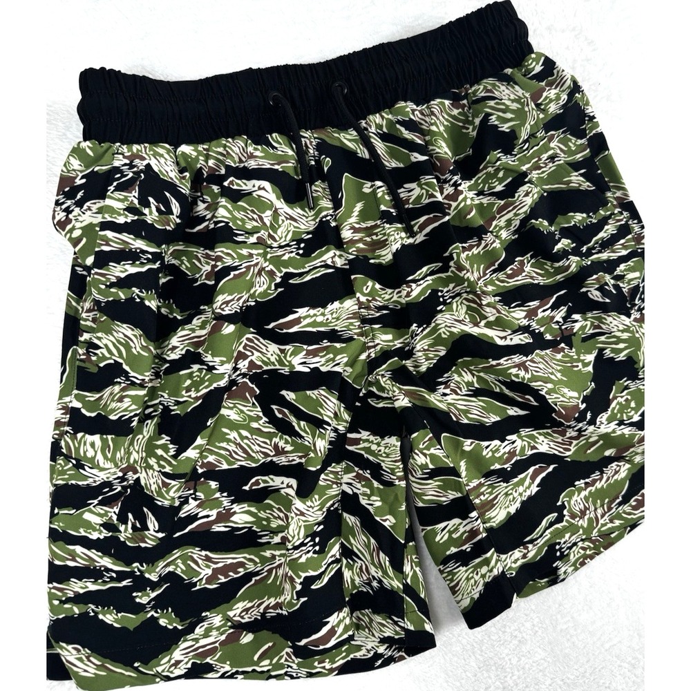 Arrowhead Tactical Shorts Mens Large Tiger Stripe Jungle Camo with New Belt - Picture 6 of 14